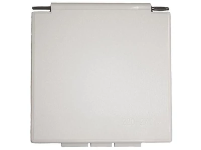 Cikkszám: 375013, megnevezés: Fedél CEE betápaljzathoz 105x105