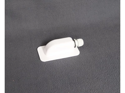 Cikkszám: 375032, megnevezés: Kábel tetőátvezetés, egy vezetéknek, fehér