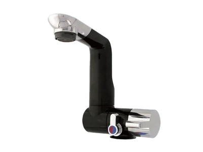 Cikkszám: 393041, megnevezés: Arona vízcsap fekete/króm színben