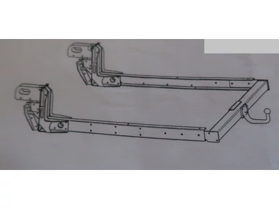 Cikkszám: 460025, megnevezés: Sawiko vonóhorog alvázhosszabbítással