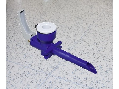 Leeresztőcsap egy befolyócsonkkal