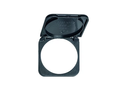 Cikkszám: 904053, megnevezés: Rugós fedél dugaljhoz, fekete