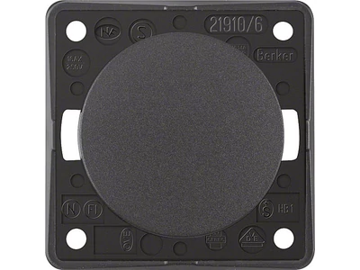 Cikkszám: 904054, megnevezés: Integro váltókapcsoló, antracit