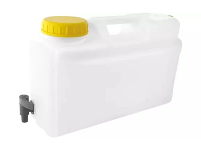 Helytakarékos víztartály csappal 12 l DIN 96