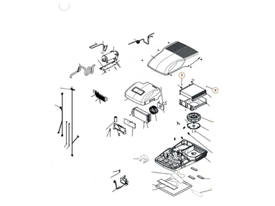 Tetőklímához szűrőbetétpár