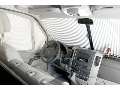 Vezetőfülke ablakokra sötétítő roló RemiFront III Mercedes Sprinter NCV3 egyenes tükörláb 2007-2017