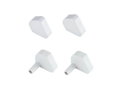 Az elősátor kédercsatornába helyezhető vízelvezető végdarab