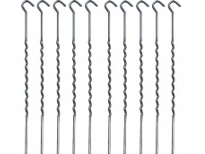 Hullámos drótcövek, 30cm