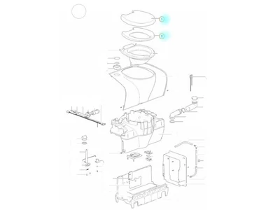 C502 C/X ülőke és fedél