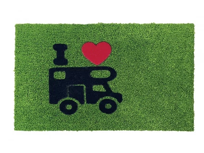 Green Flock Camper lábtörlő zöld 60 x 40 cm