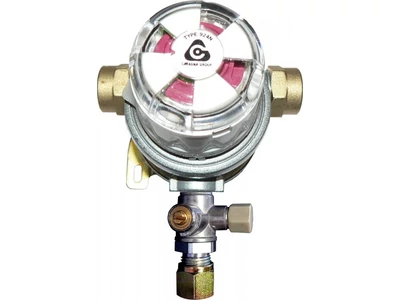 Két palack rendszer Multimatik 50 mbar tesztszeleppel