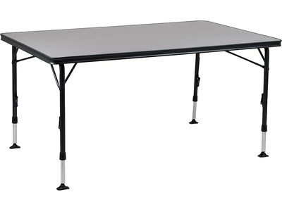 Kempingasztal 150 x 52/74 x 90 cm sötétszürke