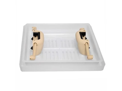 Tetőszellőző fedél 40 x 40 cm - fehér