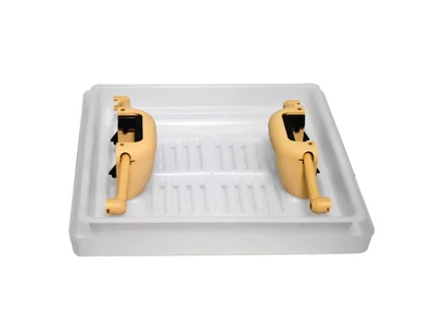 Tetőszellőző fedél 28 x 28 cm - bézs