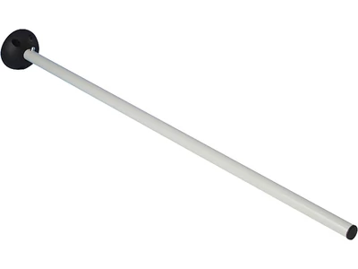 Egycsöves asztalláb lakókocsihoz, tartókonzollal