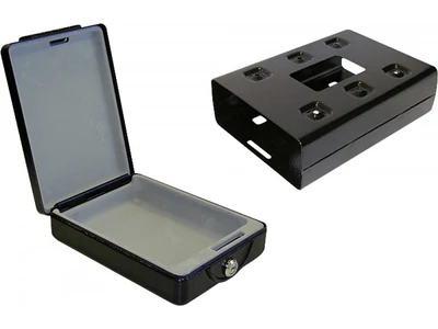 Hordozható széf, rögzítővázzal