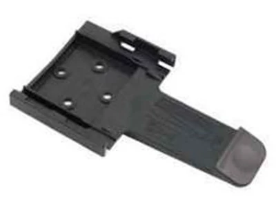 Műanyag szintezőék-tartó fekete színben