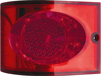 Fényvisszaverő oldalperemnél