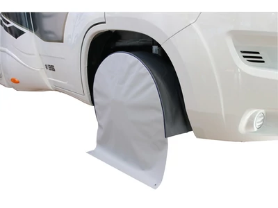 Keréktakaró fólia lakóautóhoz, világosszürke