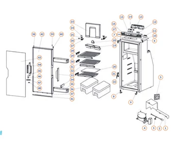 Az ábrán 36-os számmal jelzett alkatrész.