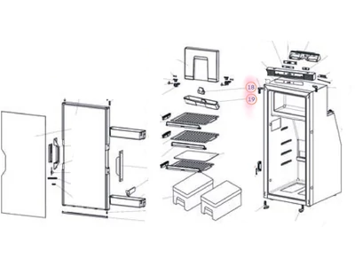 Csepegtetőtálca tartóval - T1090/T2090