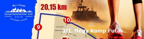 Négy komp közösségi futás