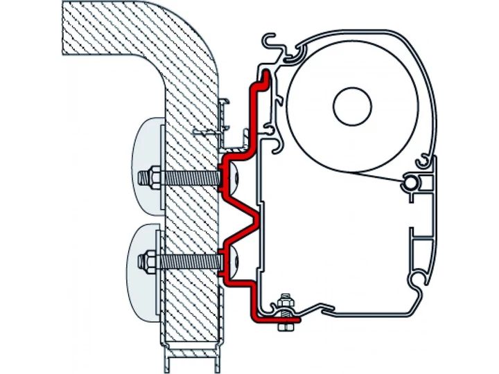 Fiamma adapter Hymercamp