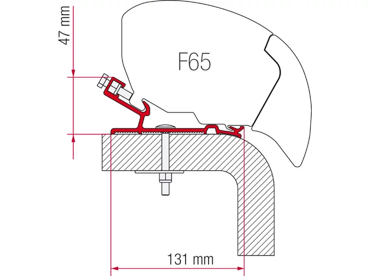 Fiamma adapter Hymer