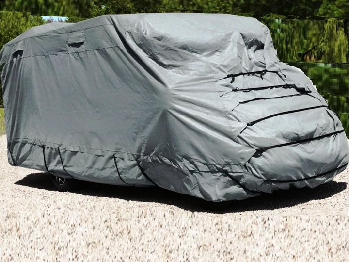 Részintegrált lakóautóhoz Standard védőtakaró 710-770 cm