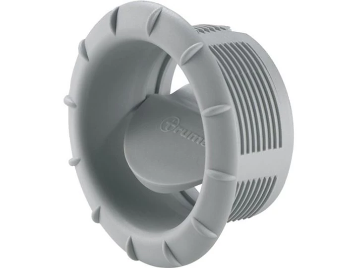 Végzáró elem szürke, RAL 735, Ø 65 mm