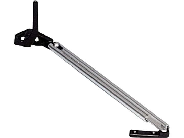 (M9962982) Racsnis ablakkitámasztó zárófüllel 300 mm - bal