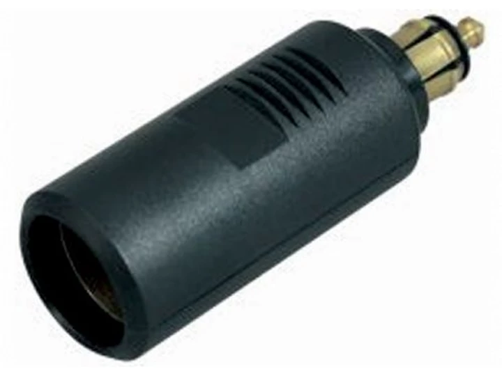 (M9975087) 12/24 V-os adapter (16 A) a szabvány 21 mm-es dugaljzatról a kisebbik DIN csatlakozóhoz (belül 12 mm) 25 cm-es vezetékkel.