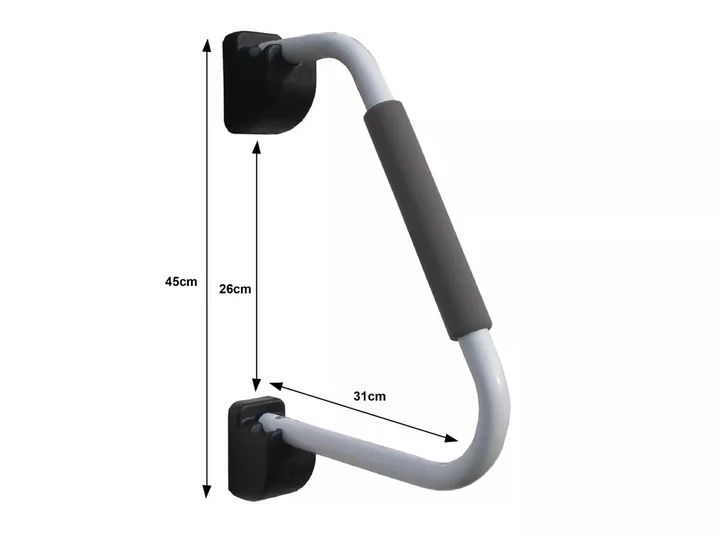 Biztonsági ajtózár fellépő korláttal