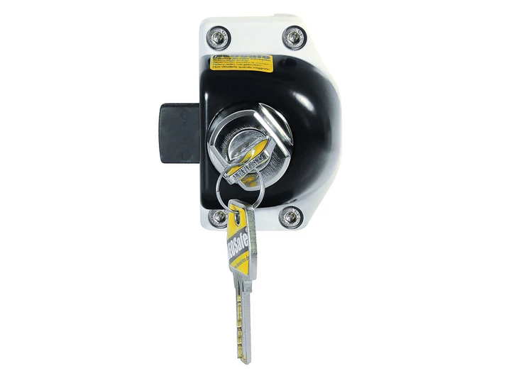 Biztonsági ajtózár vezetőfülke ajtóra belül Biztonsági ajtózár vezetőfülke ajtóra belül