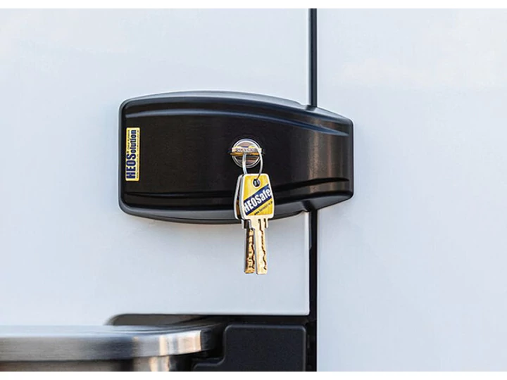 Biztonsági ajtózár vezetőfülke ajtóra belül Biztonsági ajtózár vezetőfülke ajtóra belül