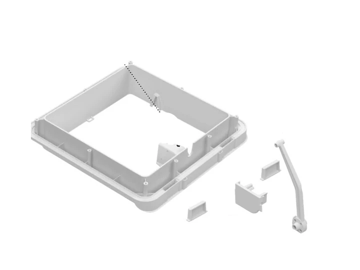 Belső keret Fiamma 28x28-as ablakhoz Belső keret Fiamma 28x28-as ablakhoz