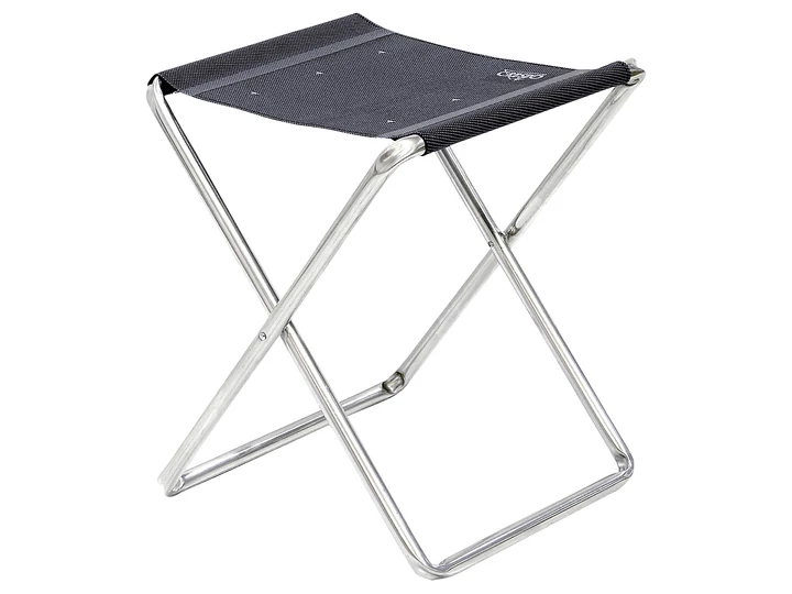 Keresztlábas vázszerkezetű, antracit 41 x 33 cm kempingzsámoly Keresztlábas vázszerkezetű, antracit 41 x 33 cm kempingzsámoly