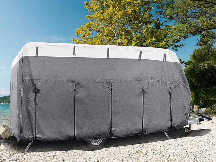 Lakókocsihoz Standard védőtakaró 650-700 cm