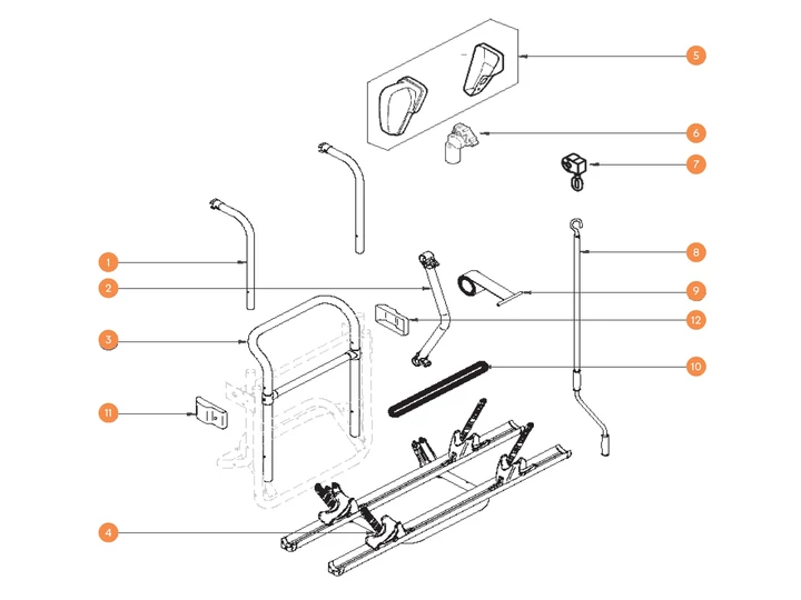 Thule Lift 2 bikes