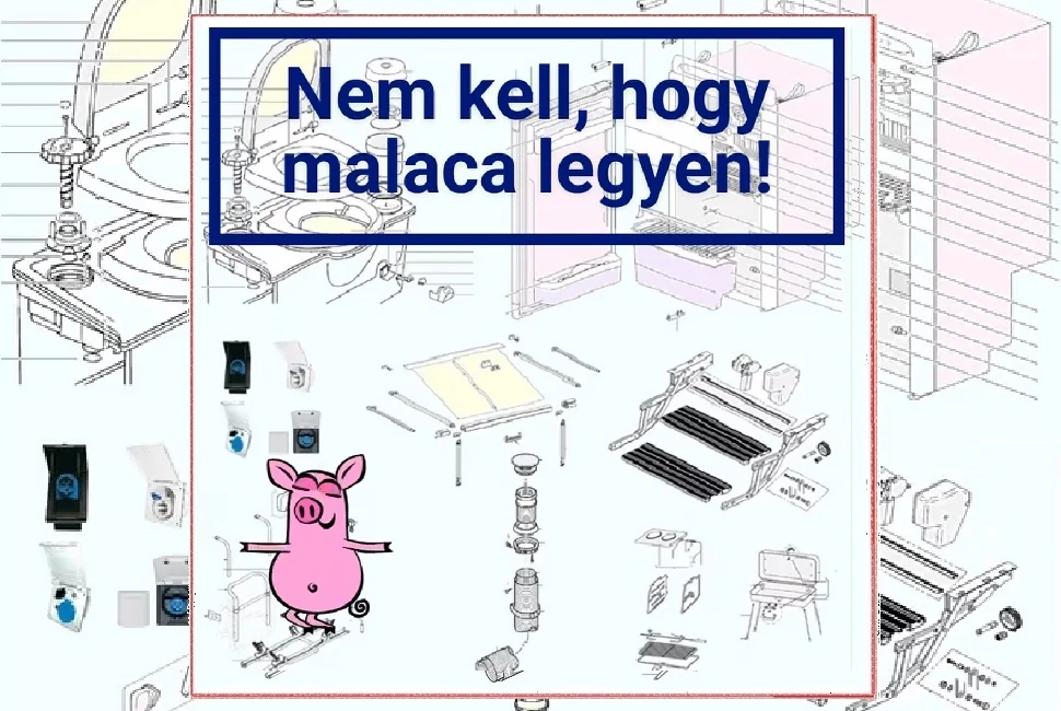 Lakókocsialkatrész