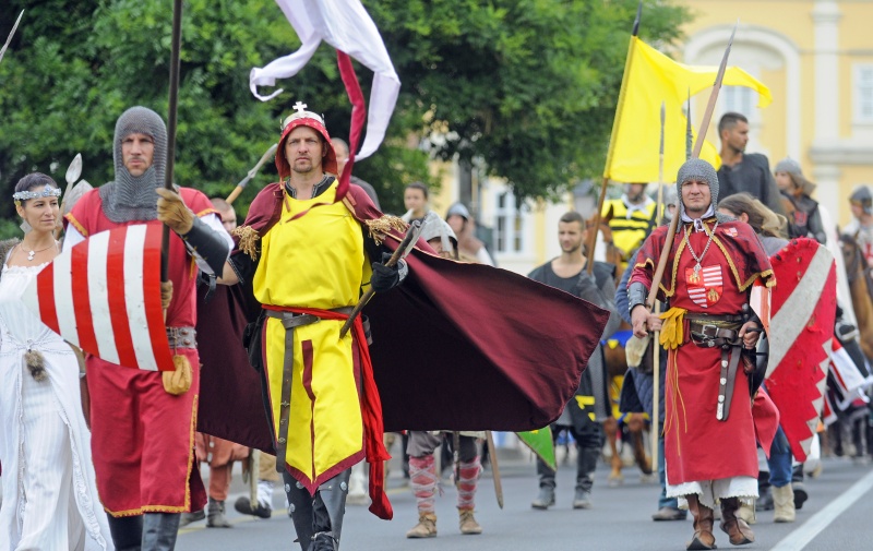 A Lovagkirály ünnepe Győrben