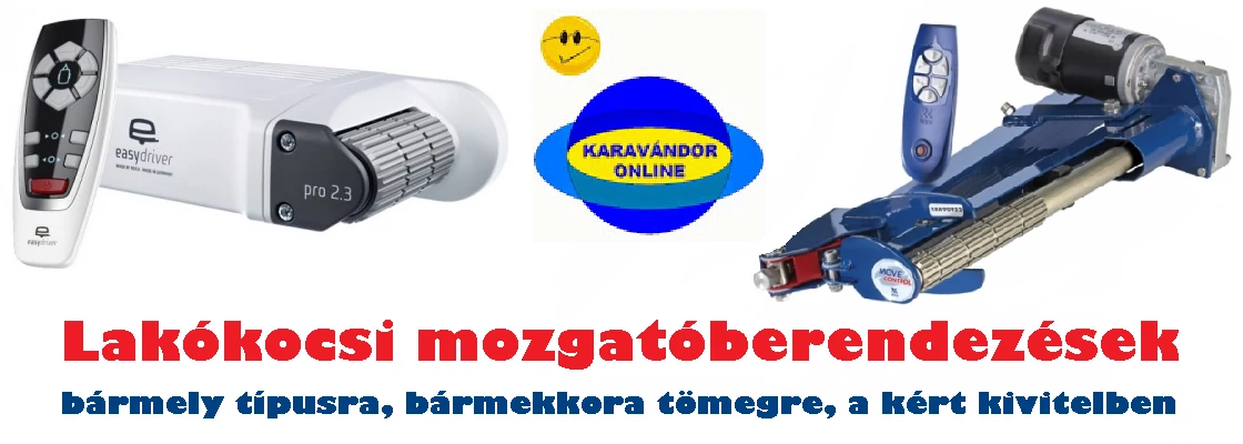 Lakókocsi mozgatóberendezés kiválasztása és beszerelése