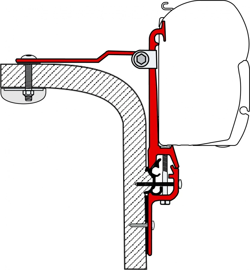 Fiamma adapter Eriba Touring