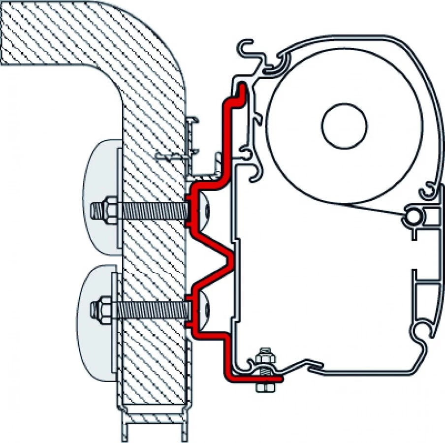 Fiamma adapter Hymercamp