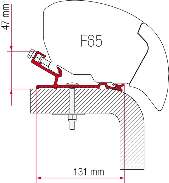 Fiamma adapter Hymer