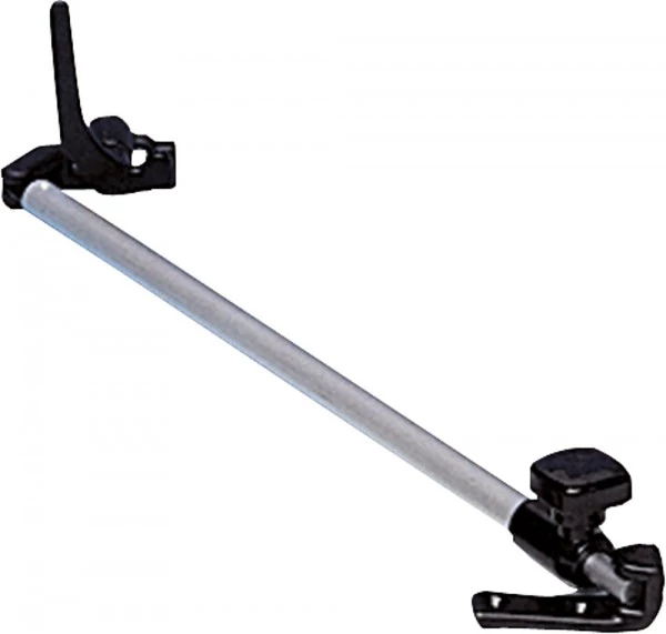 Fokozatmentes ablakkitámasztó zárófüllel - 140 mm - bal