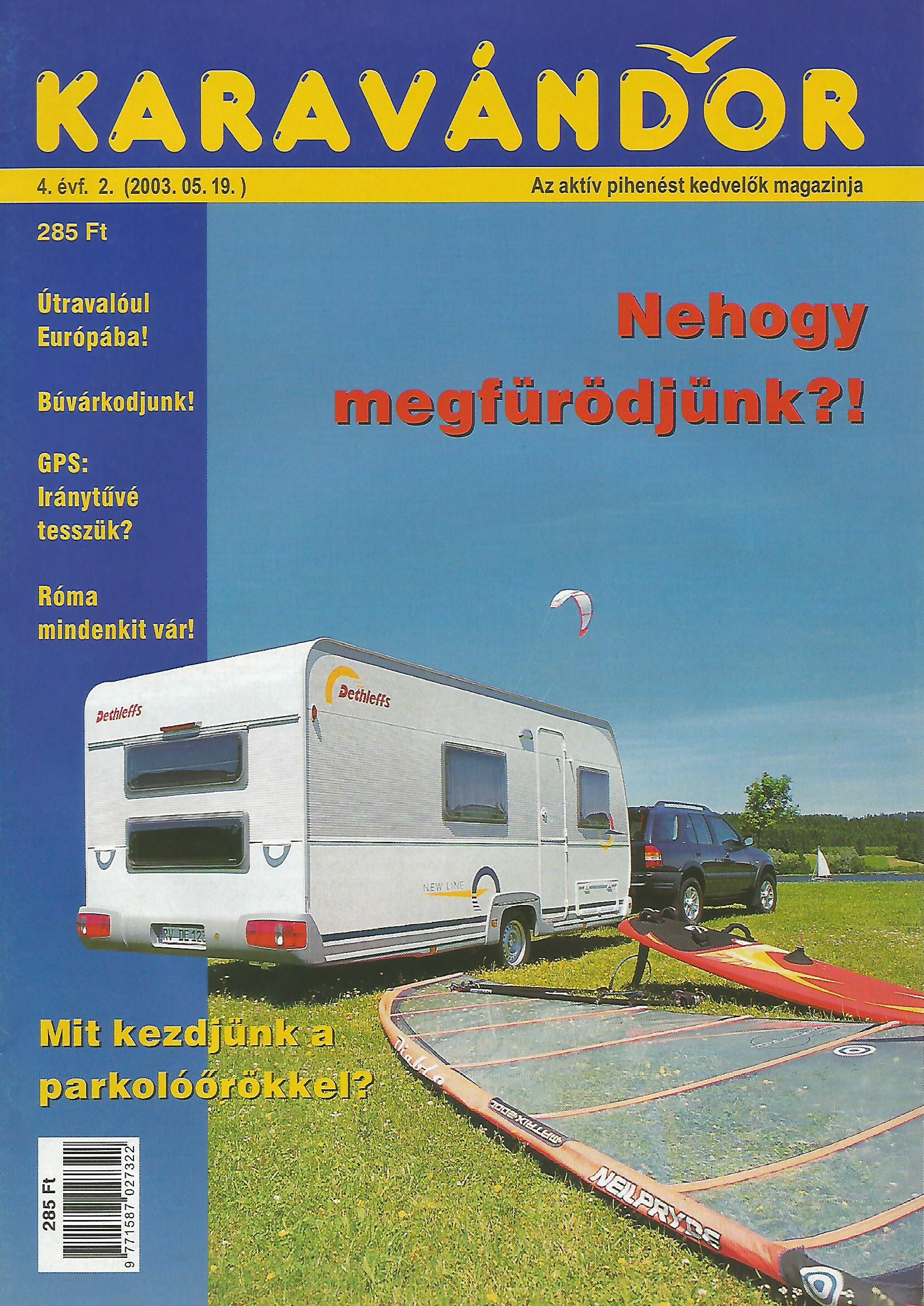 Karavándor Magazin 2003 Nyár