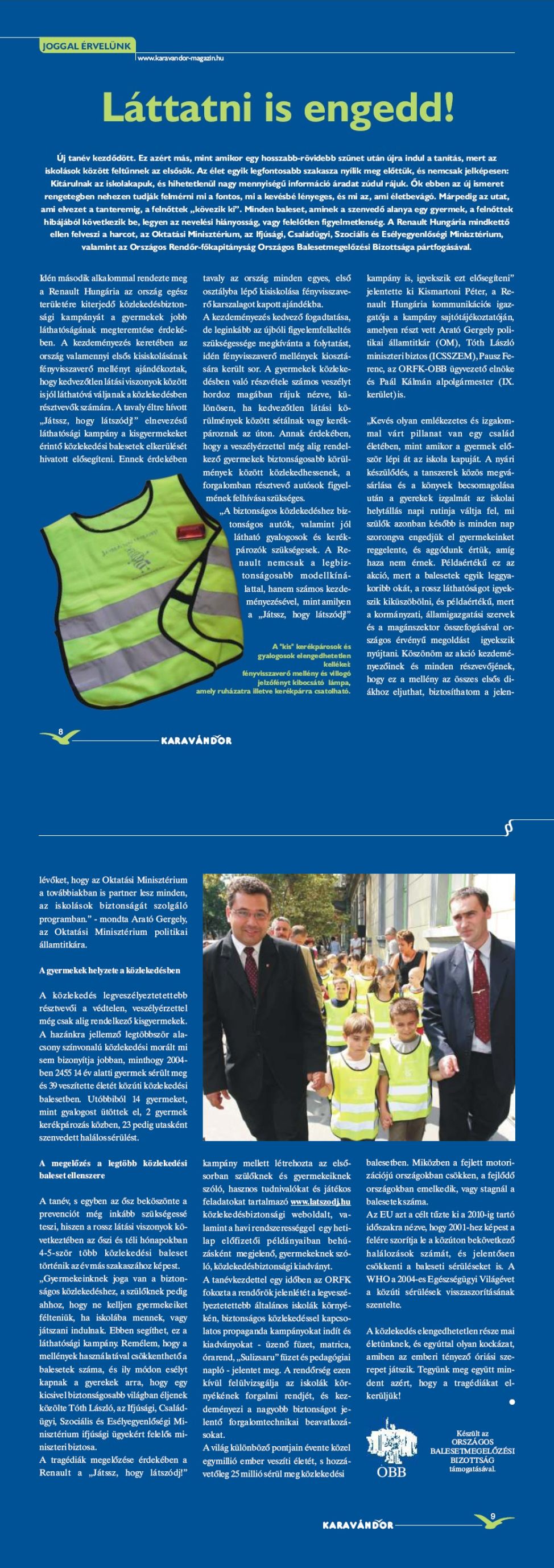Joggal érvelünk - Láttatni is engedd!