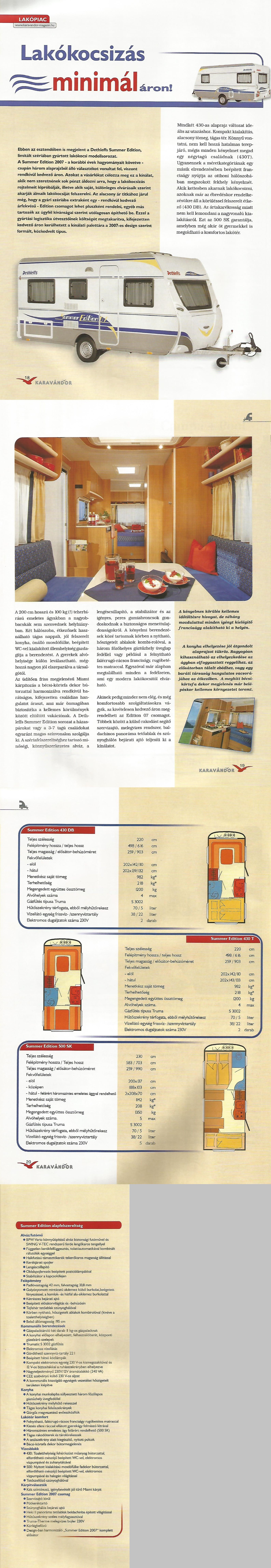 Lakópiac - Lakókocsizás minimál áron
