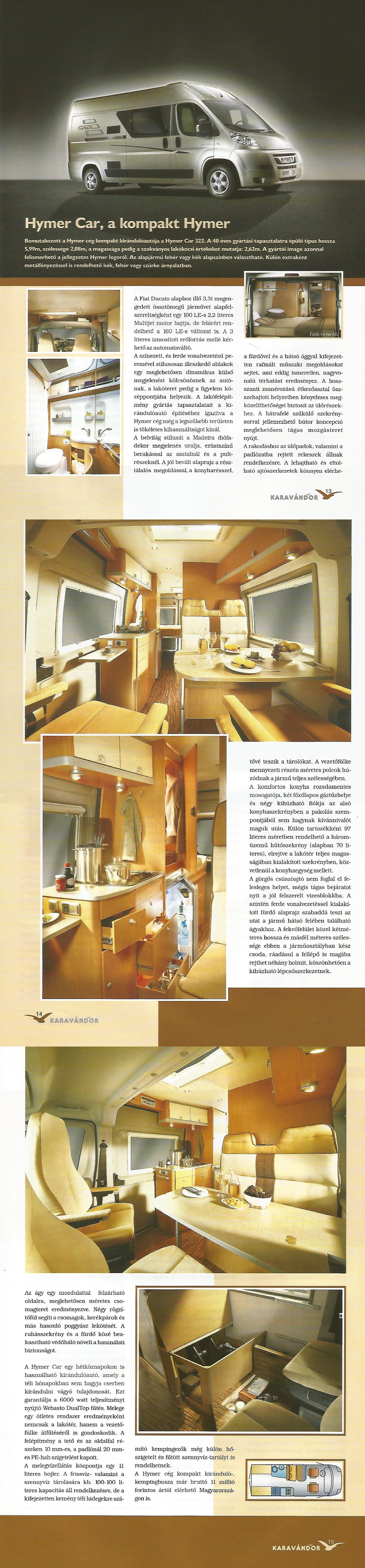 Innováció + High-Tech - Hymer Car, a kompakt Hymer